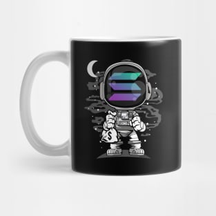 Astronaut Solana Coin To The Moon Crypto Token Cryptocurrency Wallet Birthday Gift For Men Women Kids Mug